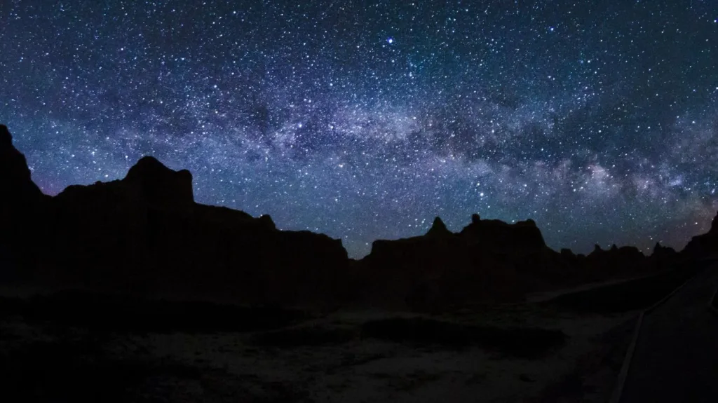 What to Do in South Dakota - Star Gazing at Badlands National Park