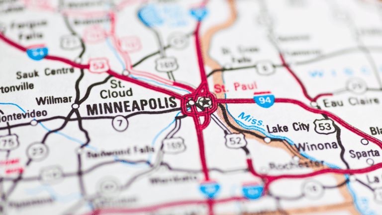 Things to Do In Minneapolis - Map Image